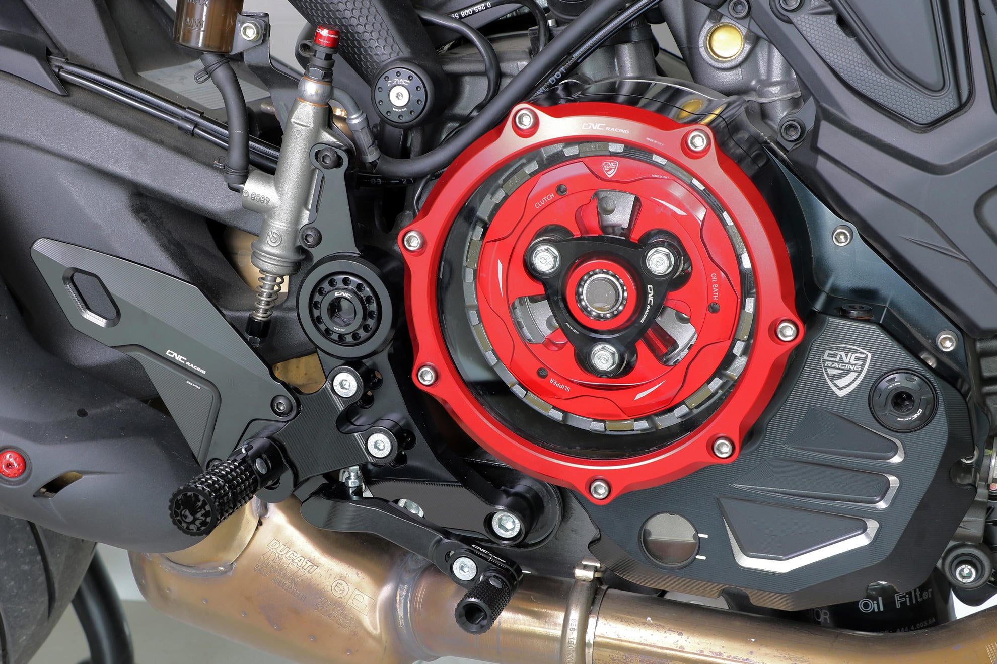 CNC Racing Adjustable Rearsets For Ducati Monster 937 – Ducati Omaha