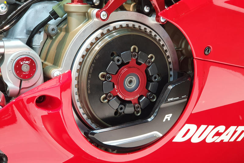 PR314BS CNC Racing Clutch cover protector Ducati Panigale V4 R