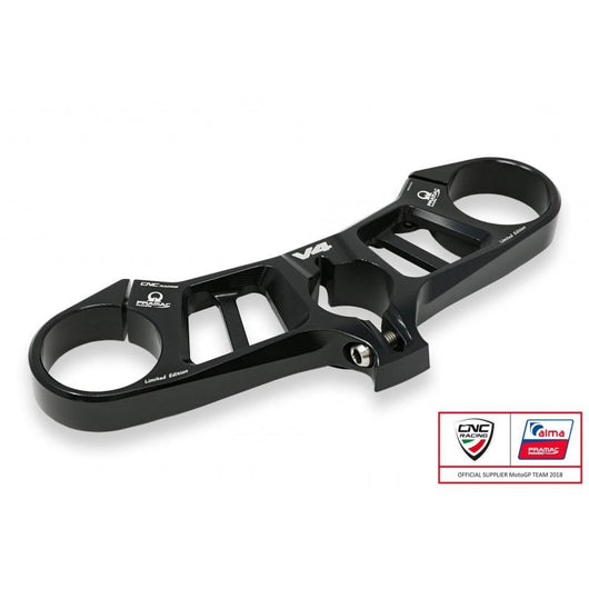 CNC Racing PRAMAC EDITION Upper Triple Clamp Kit for Ducati Panigale V4 / S / Speciale