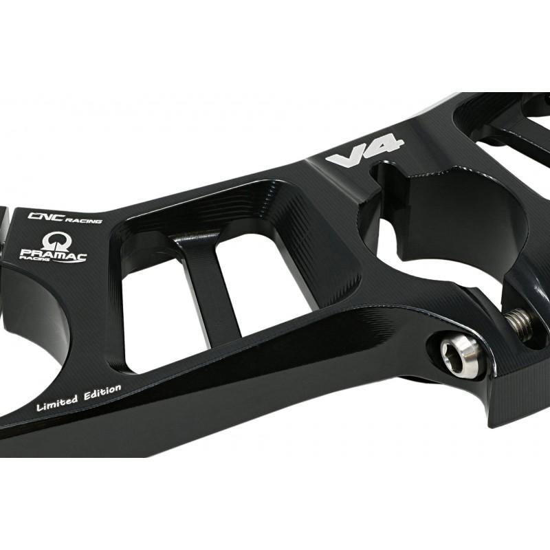 CNC Racing PRAMAC EDITION Upper Triple Clamp Kit for Ducati Panigale V4 / S / Speciale