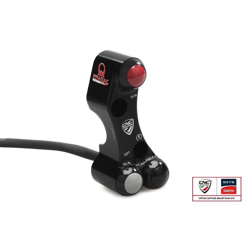 CNC Racing PRAMAC LIMTED EDITION Right Hand Side Billet Switch for use with Brembo Forged & Billet Brake Master Cylinders for Ducati Panigale V4 / S / Speciale