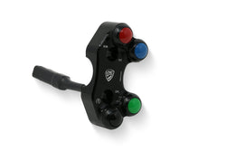 SWD16B - CNC Racing Right handlebar switch Panigale V4R - OEM and RCS Brembo brake master cylinder