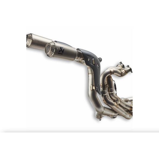 96482001B - Complete High Mount Titanium Racing Exhaust V4