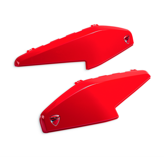96780661A - Set of RED covers for rigid side panniers Multistrada 1200 / 1260 / 950 / V2