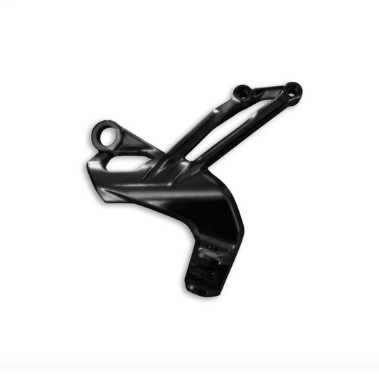 96410771AB - Black Footpeg Holder Plate Termignoni Slip On Exhaust Multistrada 1200