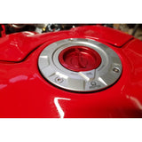 CNC Racing PRAMAC EDITION Quick Release Gas Cap for newer Ducati's MV's and Aprilia's