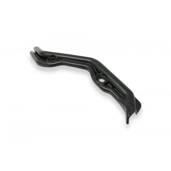 CNC Racing Carbon Fiber Rear Brake Line Guide and Swingarm Cable Cover