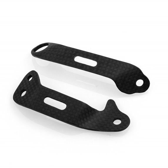 CNC Racing Carbon Fiber Clutch and Brake Reservoir Brackets