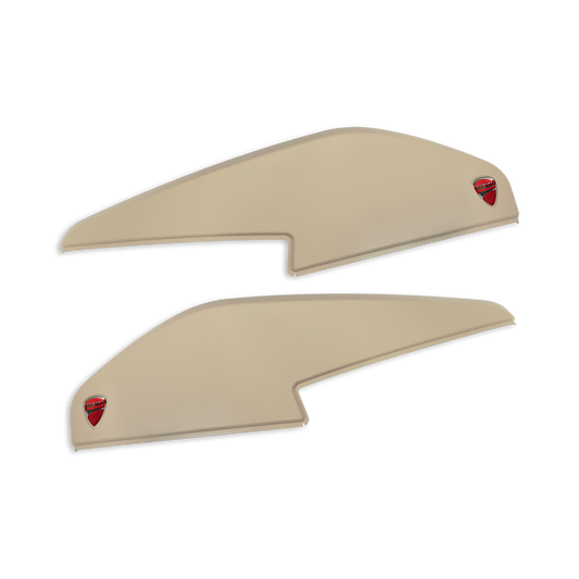 96781521AA - Set of WHITE AND GREY covers for rigid side panniers Multistrada