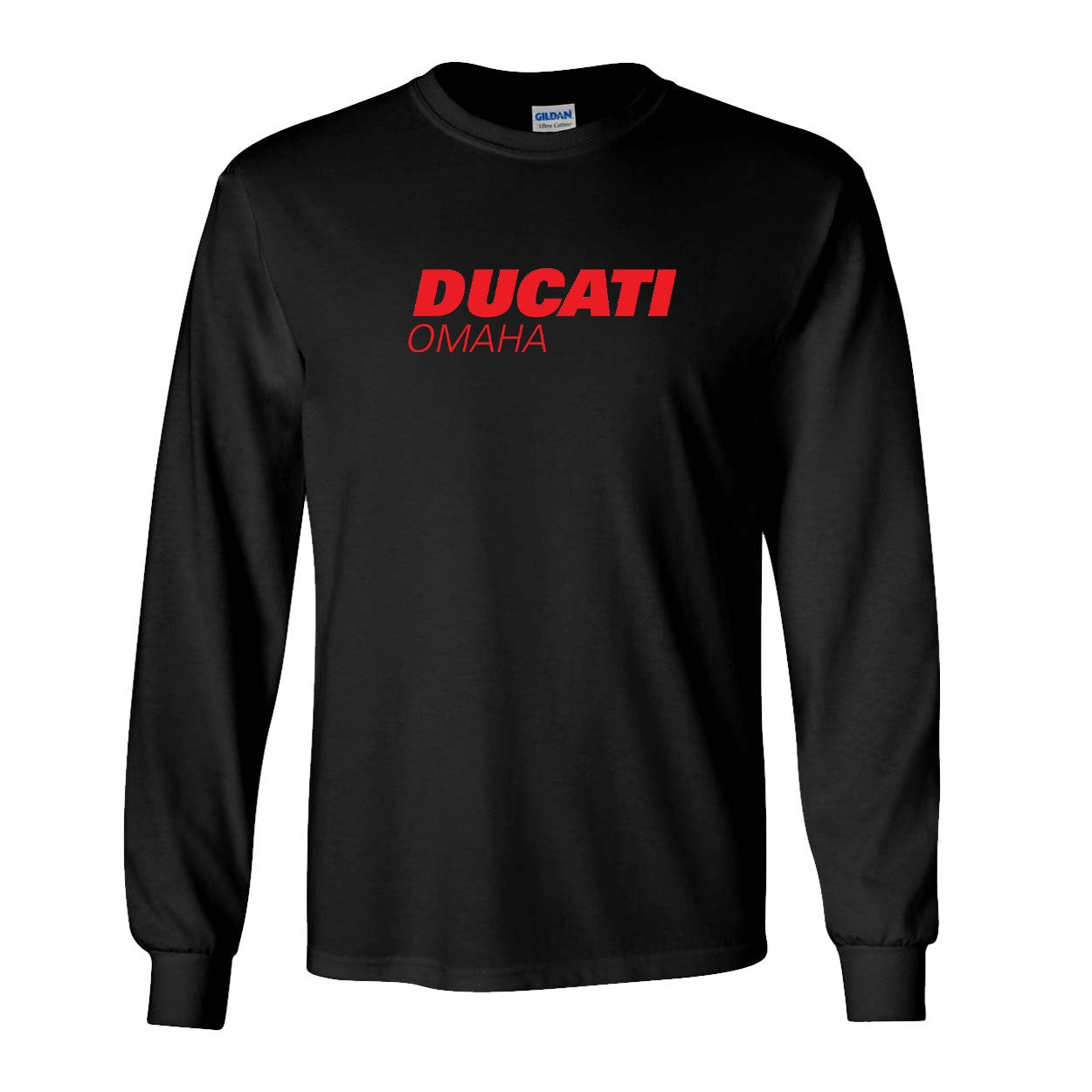 Ducati Omaha Classic Long Sleeve T-Shirt - Black