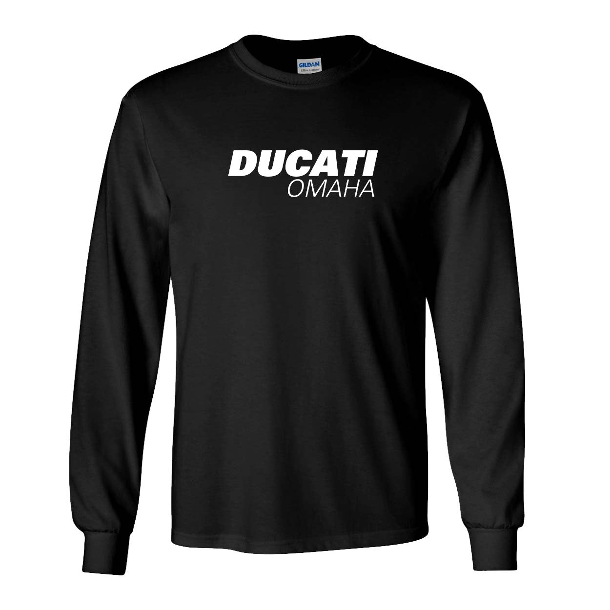 Ducati Omaha Classic Long Sleeve T-Shirt - Black