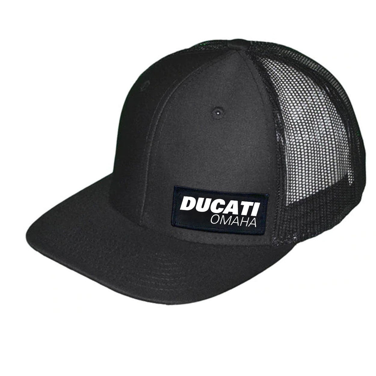 Ducati Omaha Night Out Patch Snapback Trucker Hat