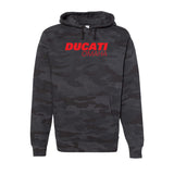 Ducati Omaha Classic Hooded Sweatshirt Black Camo