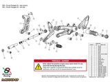 BON-DV4 - Bonamici Ducati Panigale V4 / R Rearsets (2018+)