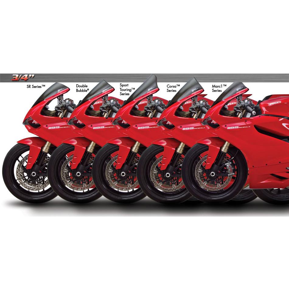 Zero Gravity Double Bubble Windscreen