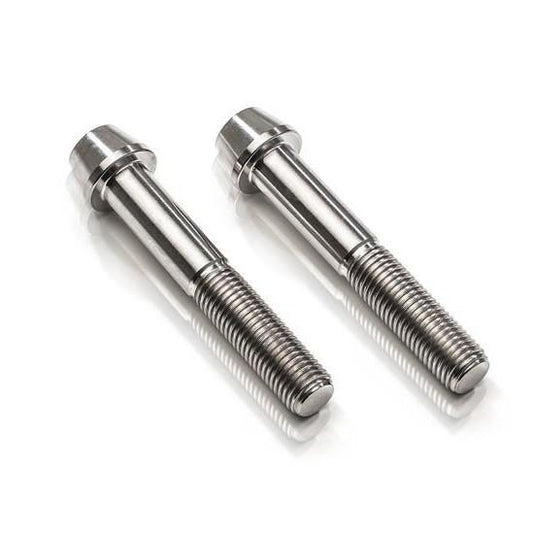 CLOSEOUT - CNC Racing - Titanium Caliper Bolt Kit (2 bolts) - NATURAL