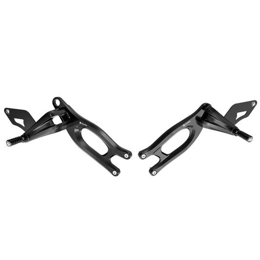 Ducabike Adjustable Modular Rearsets BIPOSTO Kit