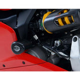 RG.CP0389BL - R&G Aero Style Frame Sliders For Ducati 899 Panigale, 959 Panigale, 1199 Panigale & 1299 Panigale | No-Cut Black